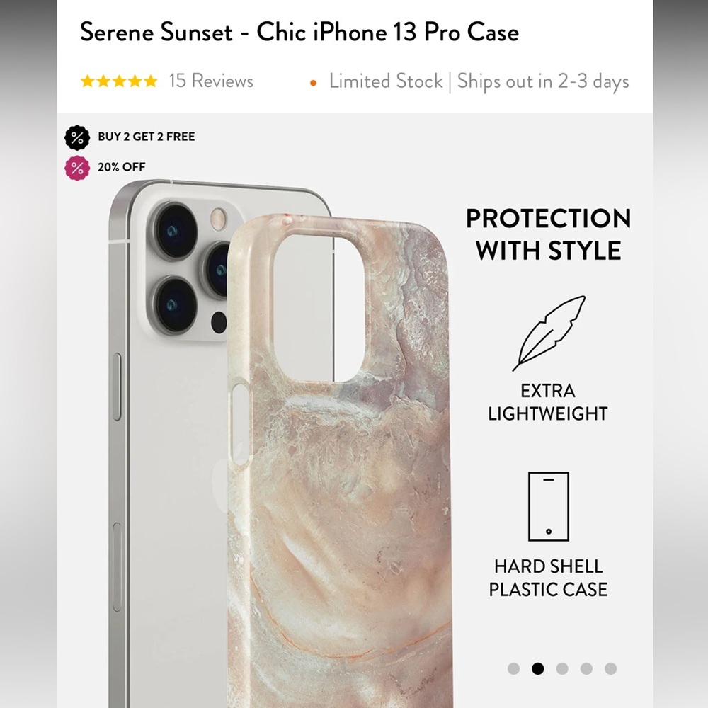 iPhone 13 Pro Case - Picture 3 of 6